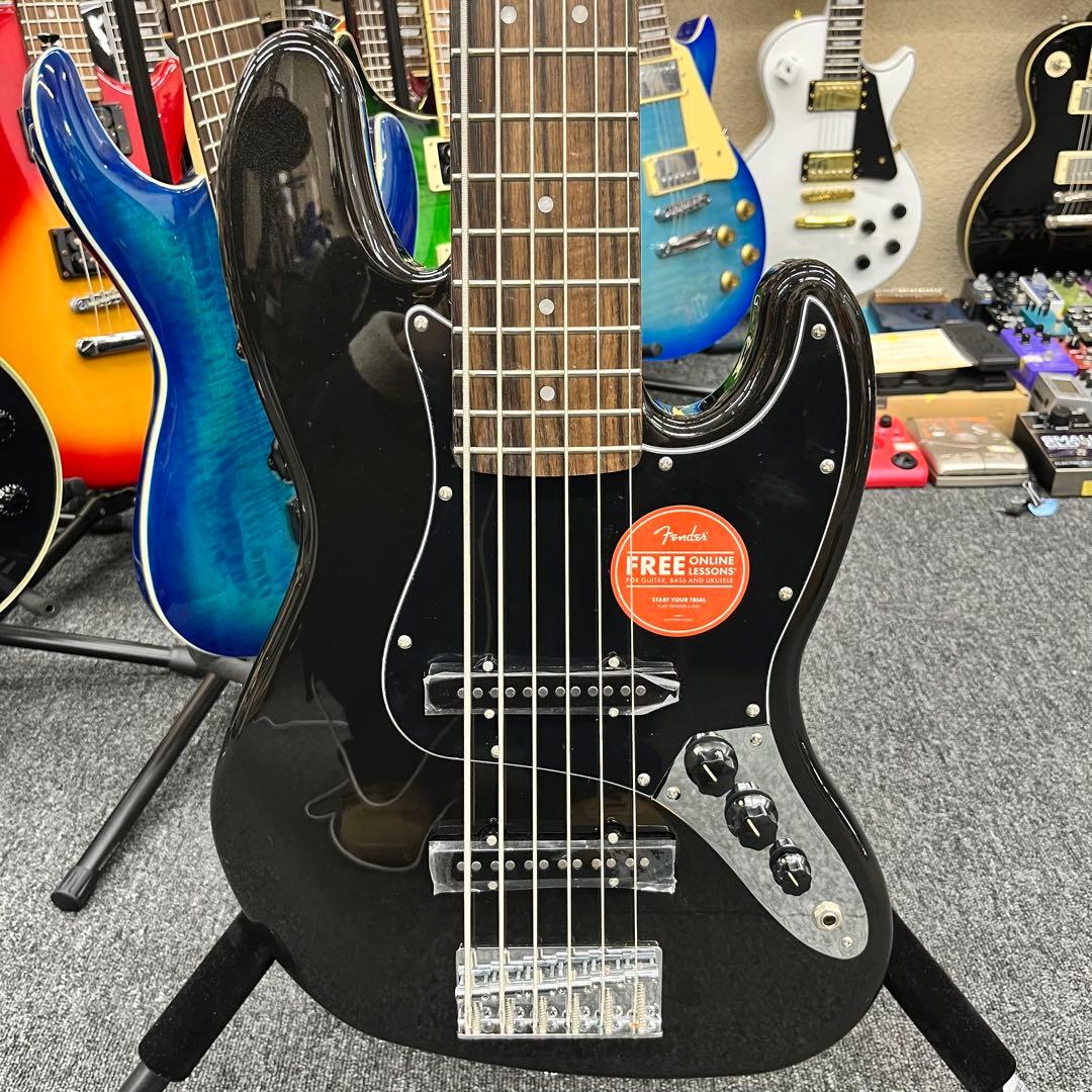 【11148】 Squier Jazz Bass VI 6弦ベース ブラック
