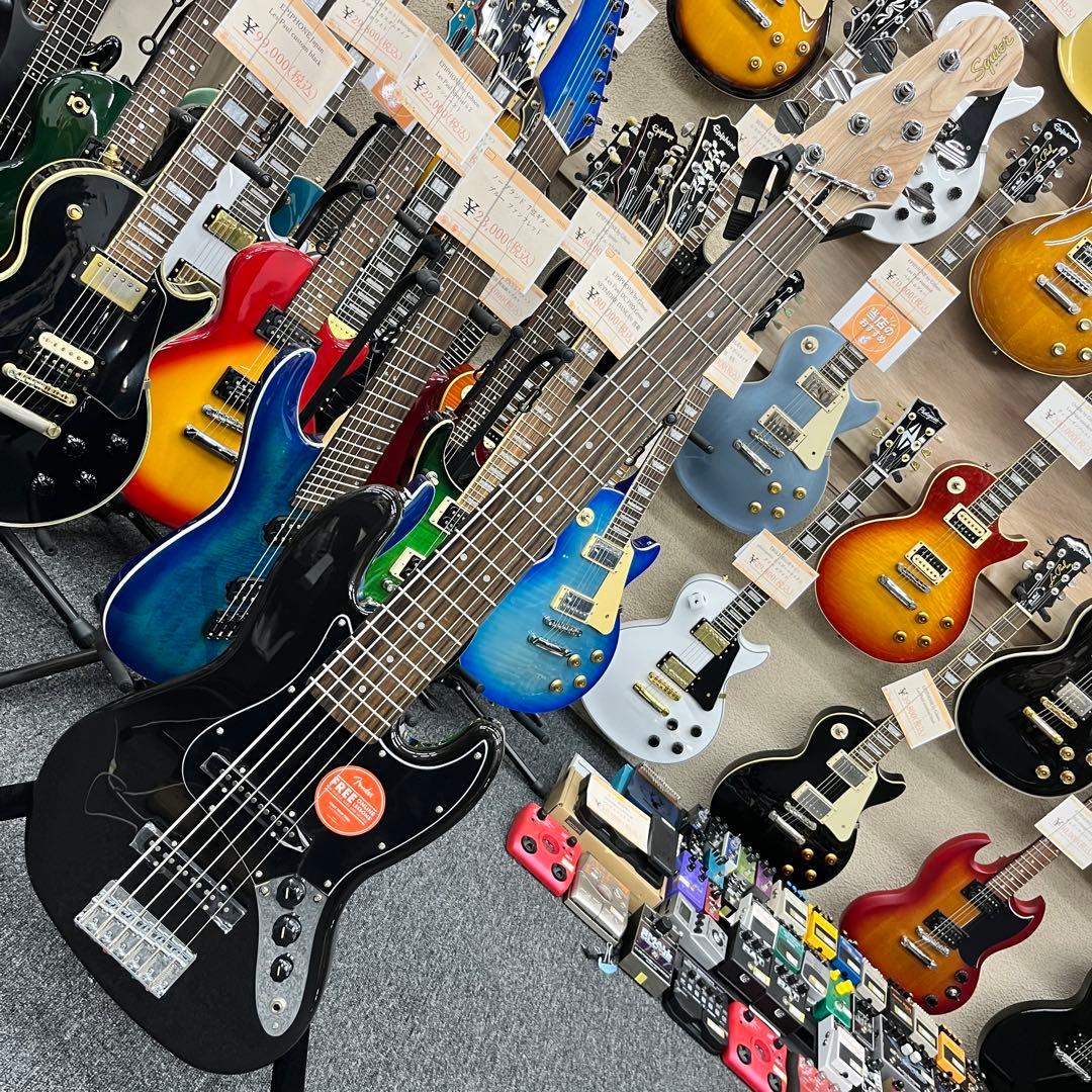 【11148】 Squier Jazz Bass VI 6弦ベース ブラック