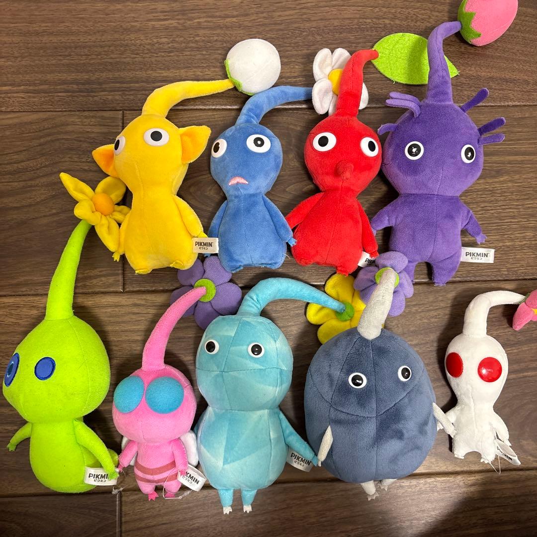 ピクミン ぬいぐるみ 全種類 セット　三英貿易