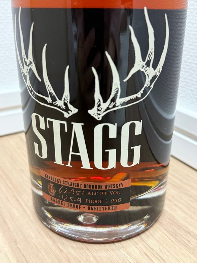 お値下げSTAGG ウイスキー 750ml 62度　未開封品