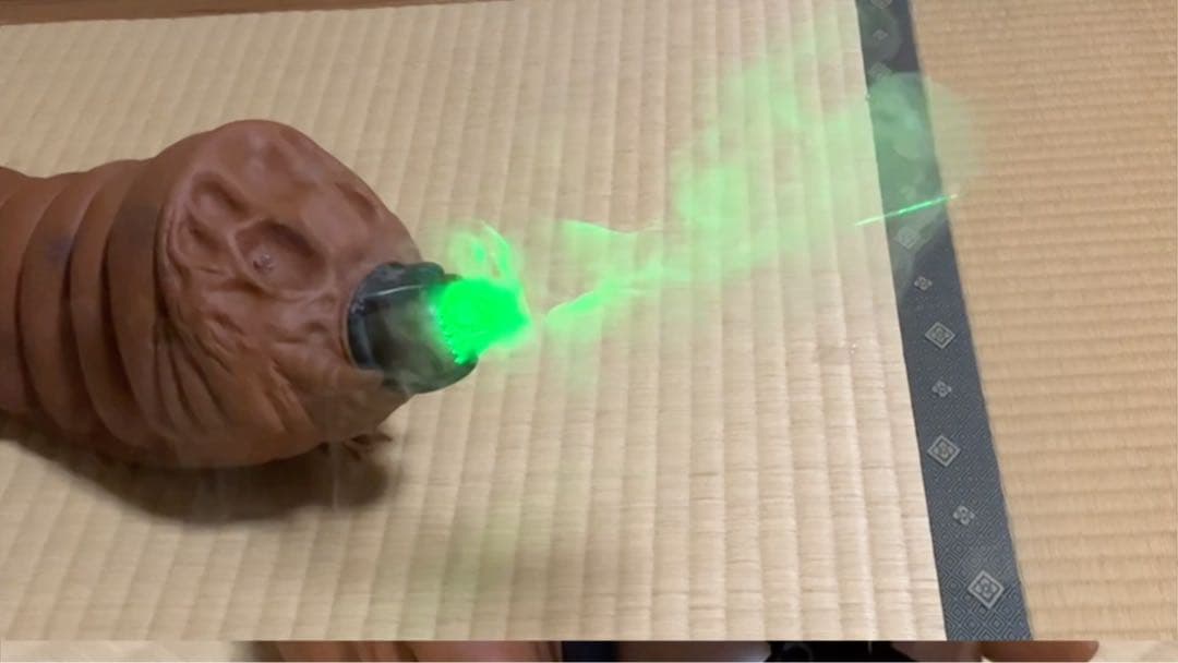 糸光線+全動作+左右後進+眼変色、東京マルイモスラ改2.0