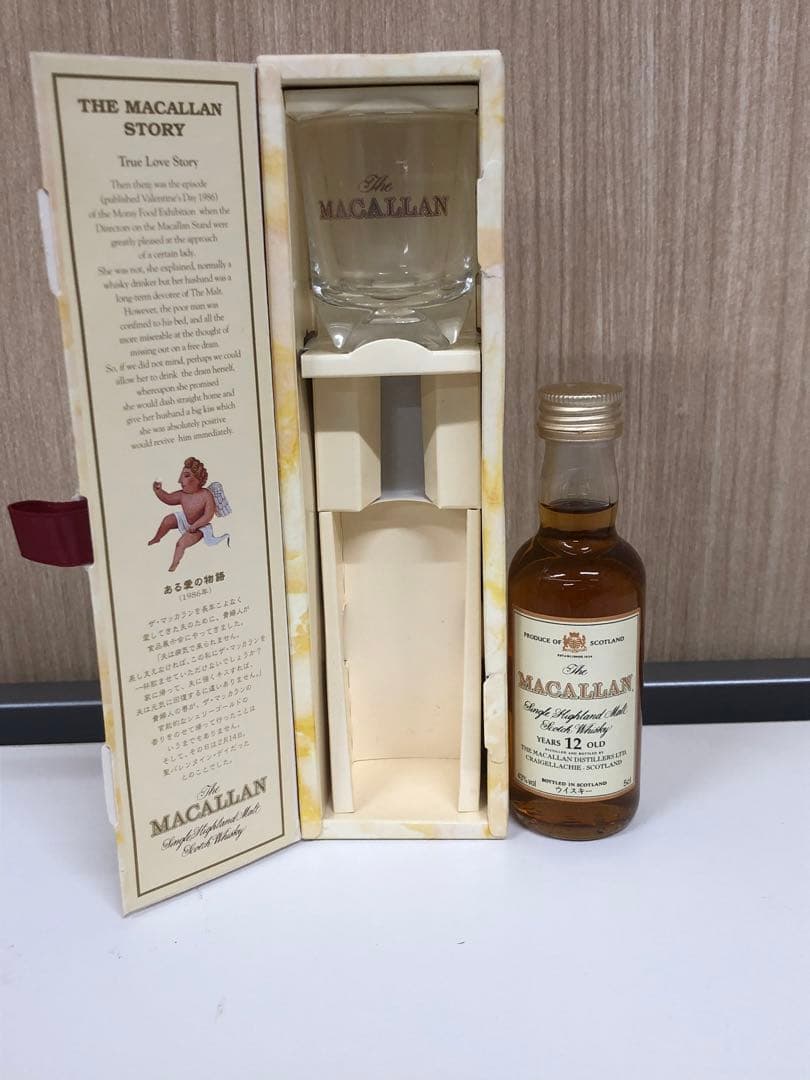マッカラン 12年 ミニボトル シングルモルトウイスキー 50ml 化粧箱