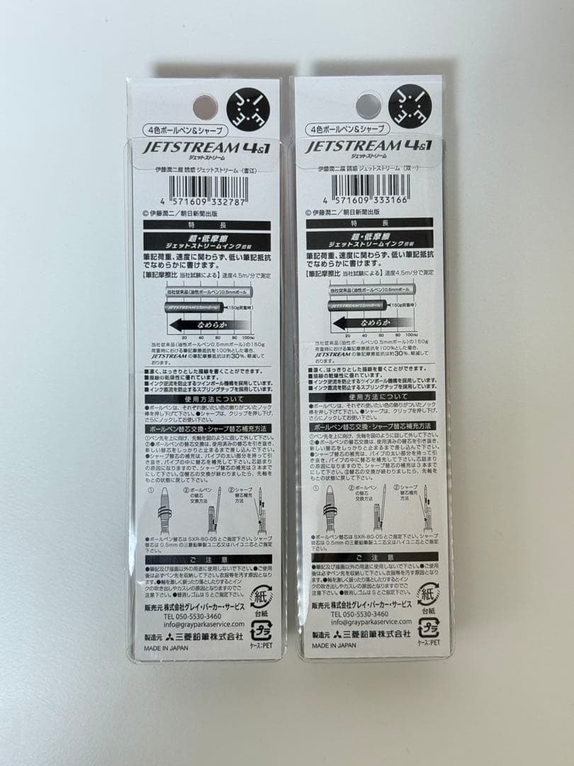 伊藤潤二展　JETSTREAM 4&1 赤青 多機能ペン