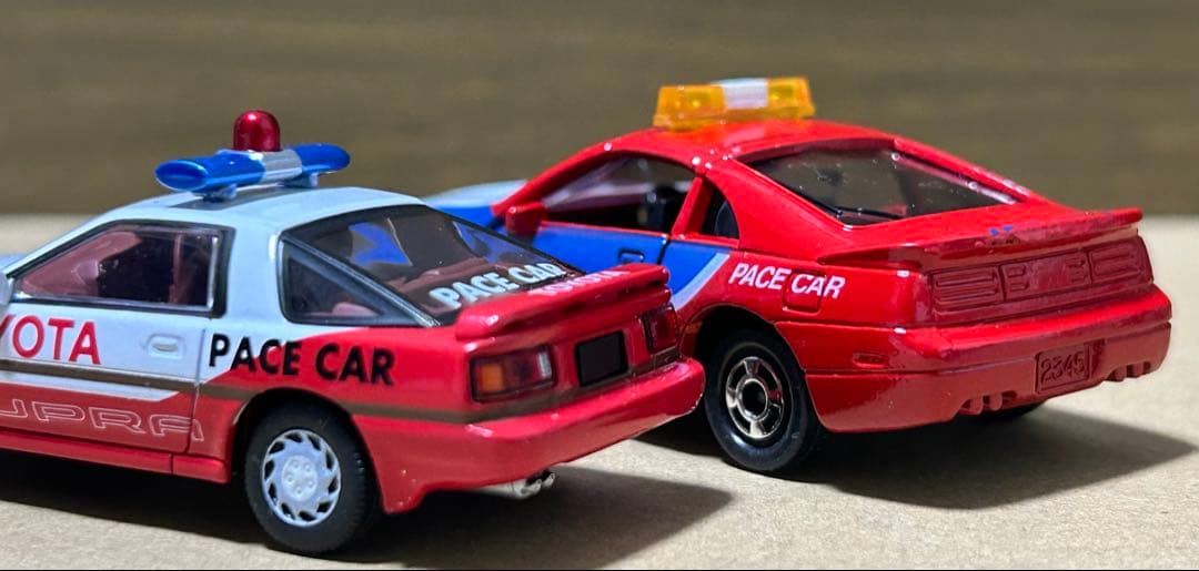 箱なし トミカ ペースカー 2台セット スープラ フェアレディ