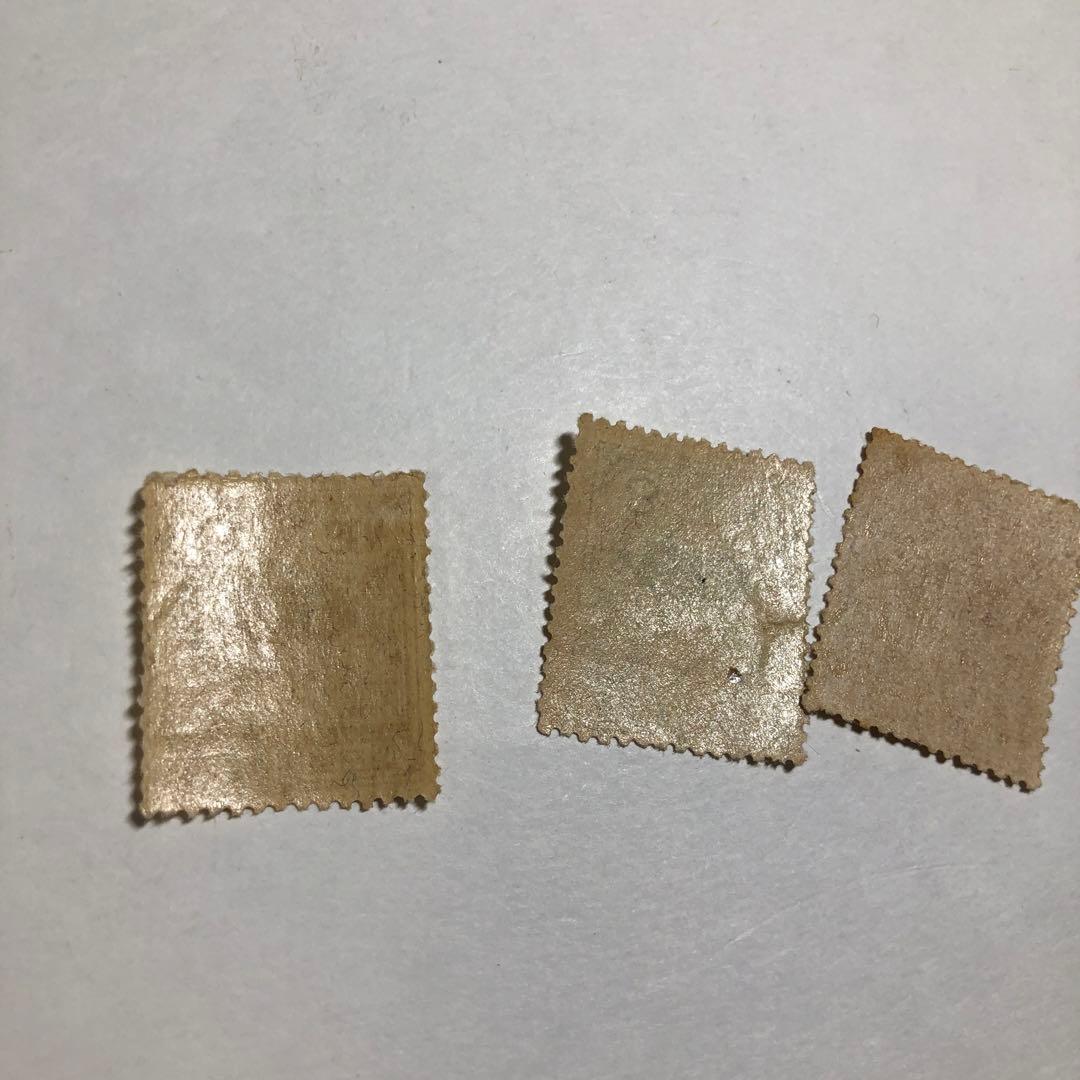 12587 旧大正毛紙切手セット 6, 8, 20, 50 SEN