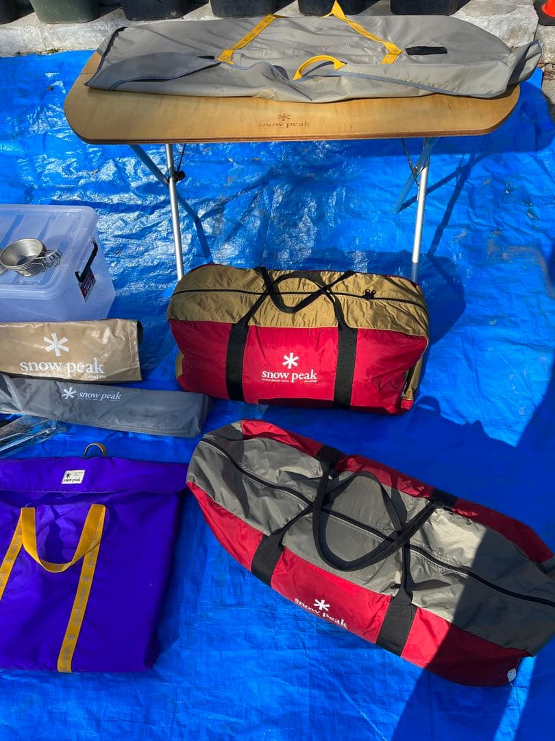最終値下げ【手渡しのみ価格】スノーピーク　キャンプ道具　まとめ売り