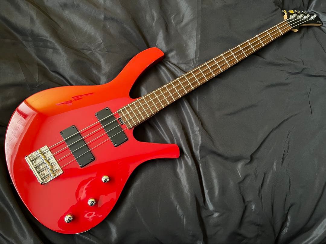 激レアparker ベース bass エレキベース RED 未使用品ケース付