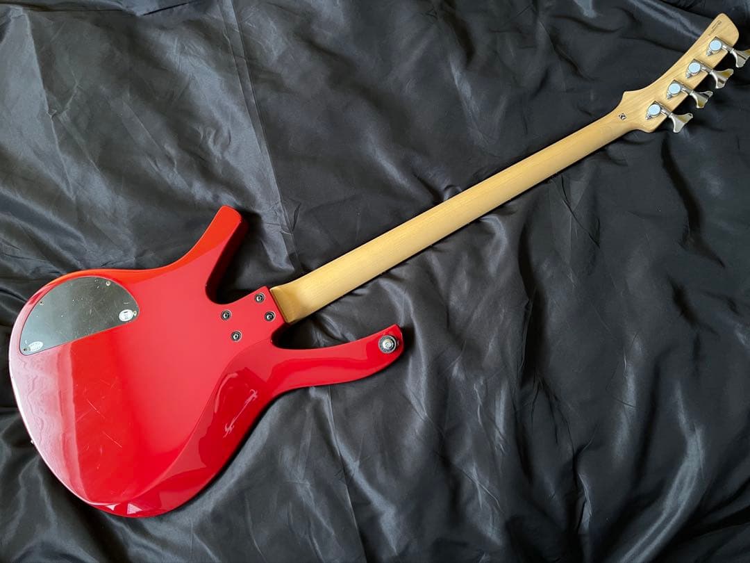 激レアparker ベース bass エレキベース RED 未使用品ケース付