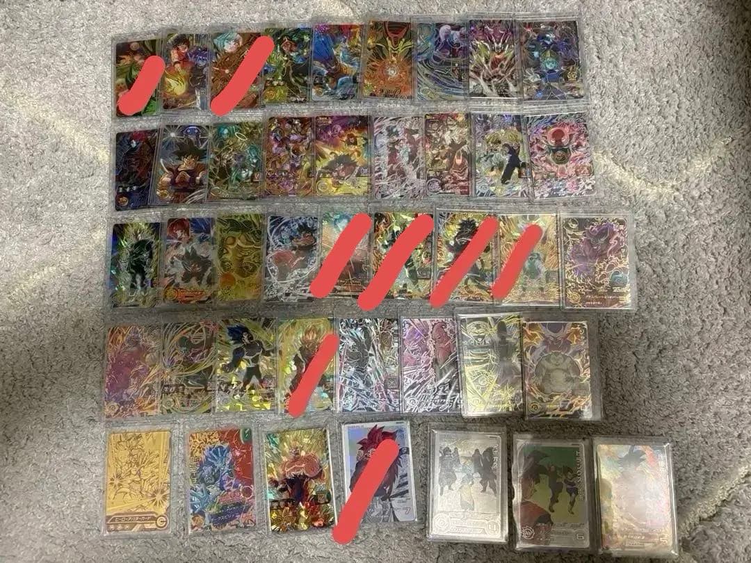 ドラゴンボールヒーローズ まとめ売り 引退品