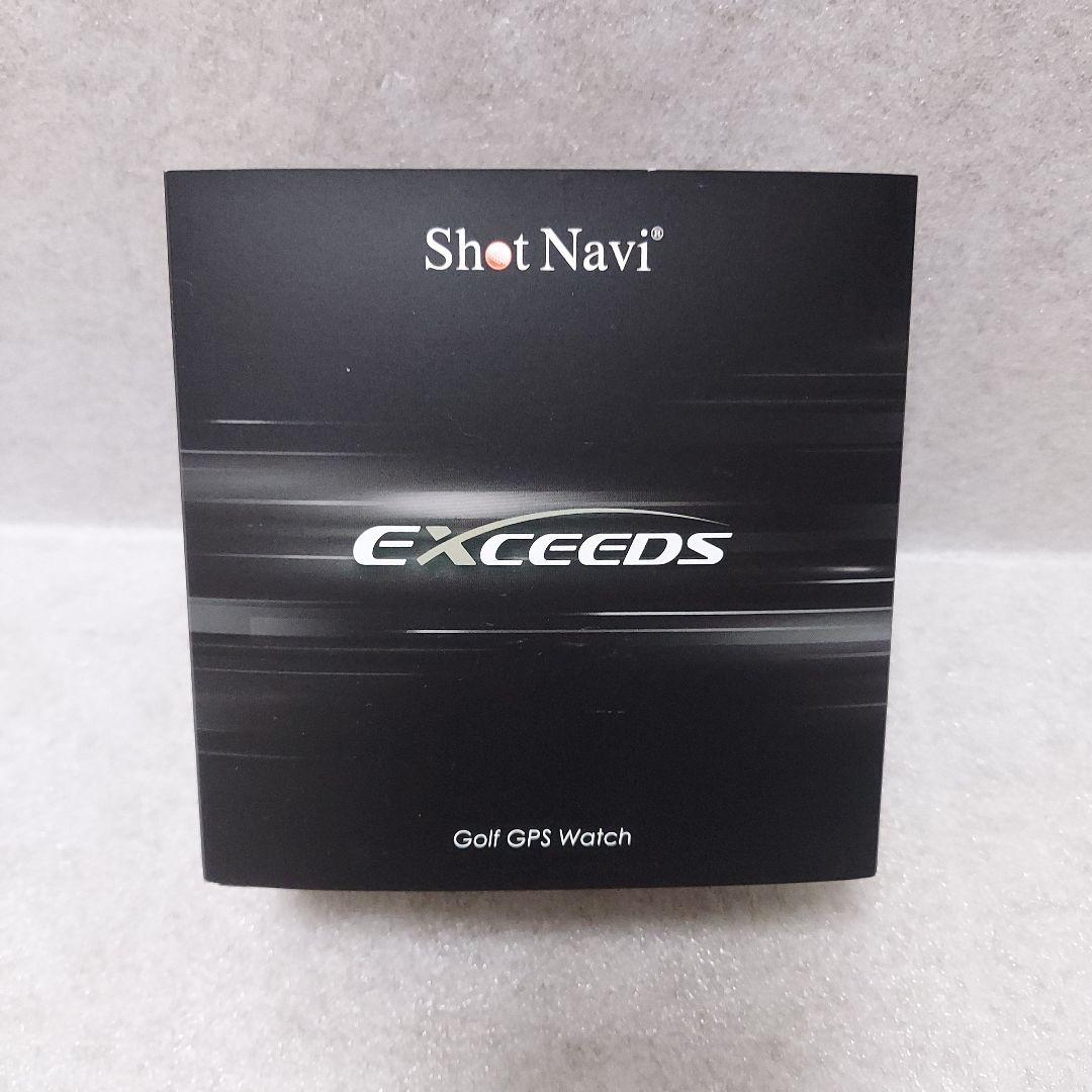 【在庫一掃セール・美品】Shot Navi EXCEEDS ゴルフGPSウォッチ