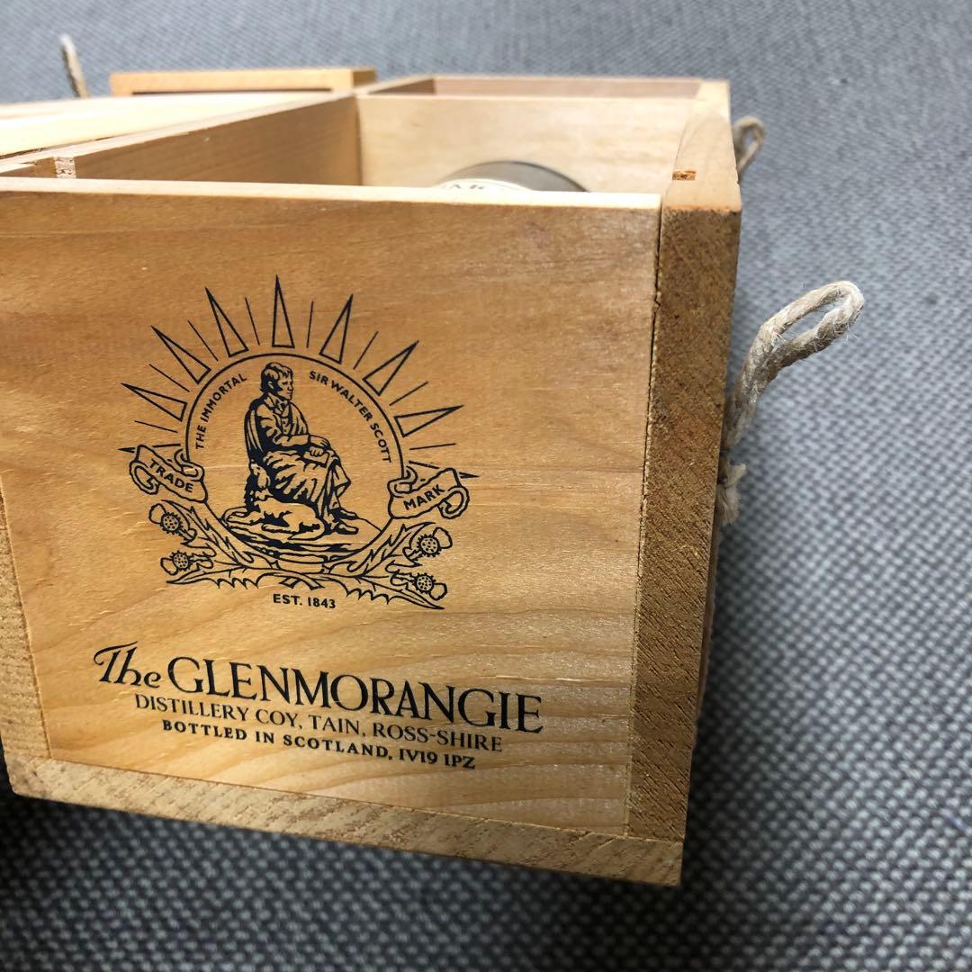 GLENMORANGIE 1975 LIMITED EDT 空ボトル、木箱