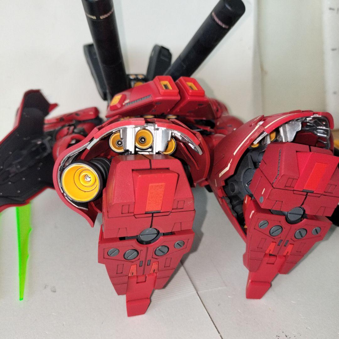 h*ま様 MG1/100 サザビー 塗装完成品 ガンプラ バーニア改修 逆襲のシ
