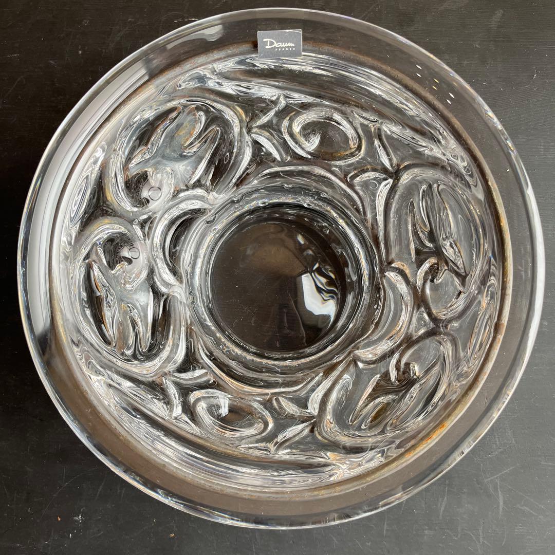 「超希少」クリスタルガラス ボウル ドーム クペリエール アイアン 工藝