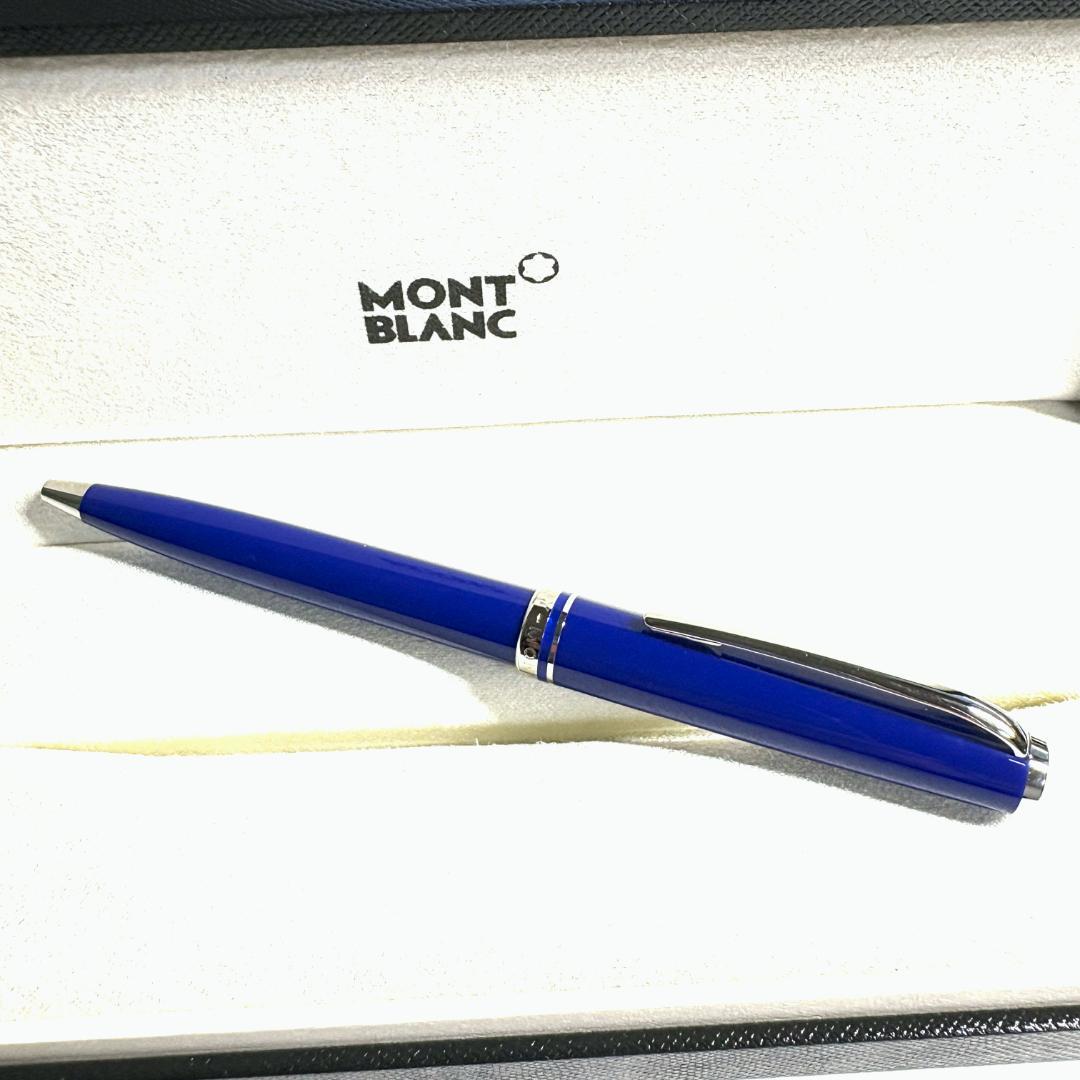 188.モンブラン　クルーズコレクション ブルー／プラチナ　希少　未使用品