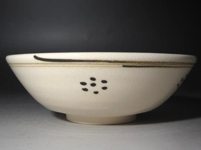 ★　永楽善五郎　絵高麗写茶碗　裏千家　十五代　鵬雲斎の花押がございます★x609