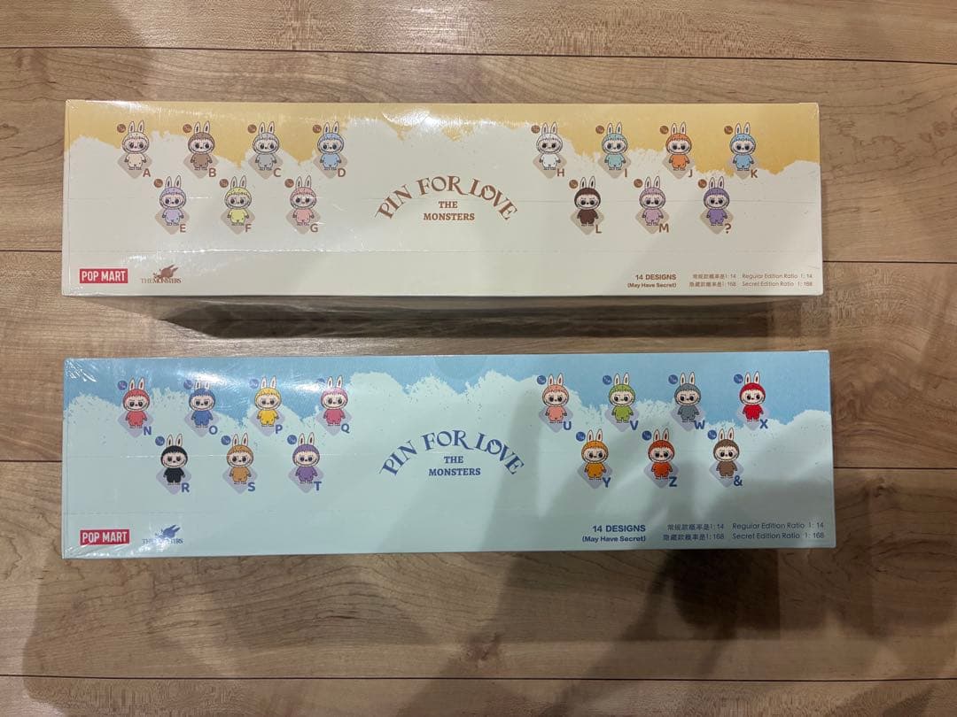 正規品・新品未開封　ラブブ PIN FOR LOVE アソートボックス2箱セット