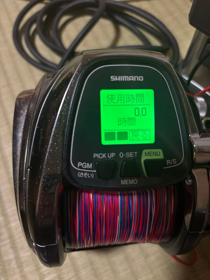 SHIMANO ForceMaster 6000 電動リール PE8号600m付