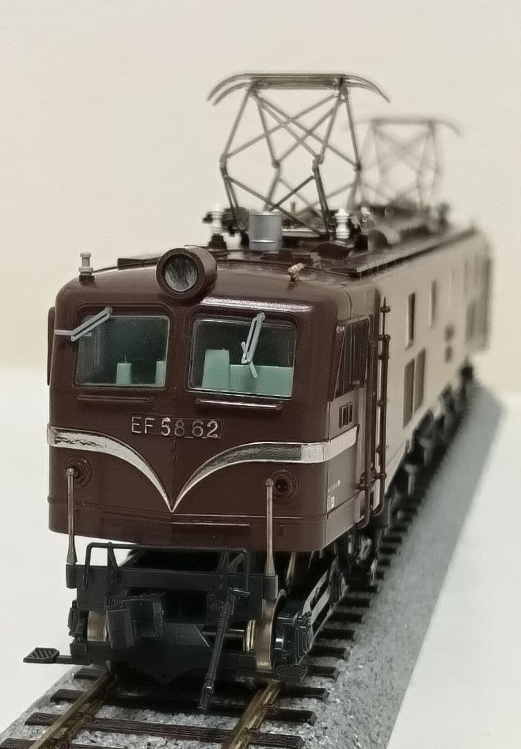 HOゲージ KATO EF58電気機関車 大窓（茶）