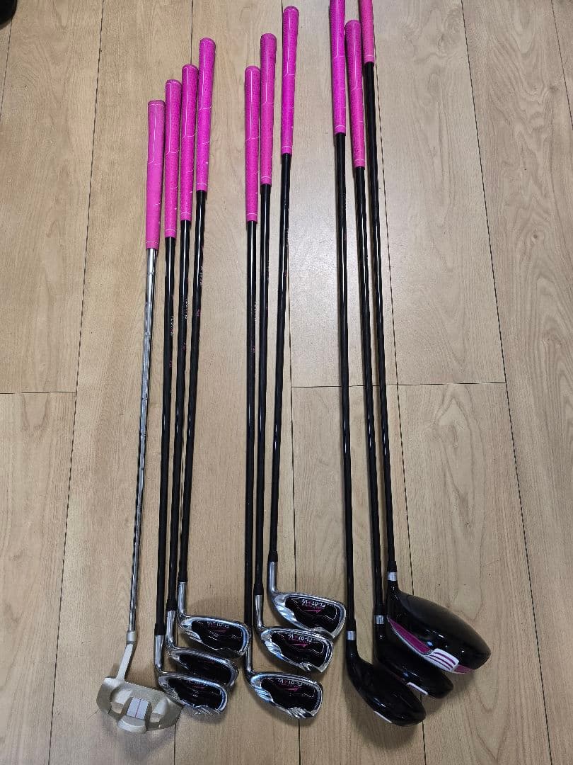 WORLD EAGLE FL-01 V2 レディース ゴルフクラブセット L 右