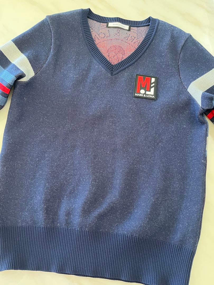 MARK & LONA Vネックセーター36サイズ