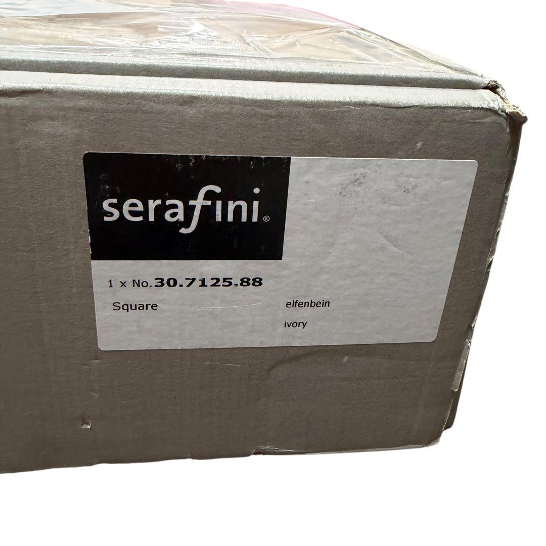 ドイツ製 Serafini 高級 メールボックス 鍵付き 未使用品 アイボリー