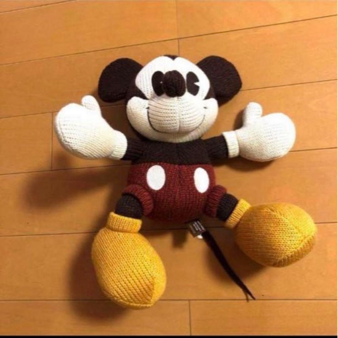 ミッキー ミニー　ぬいぐるみ　レトロ　オールドミッキー