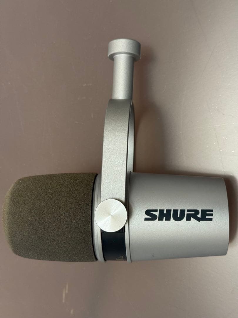 SHURE MV7 ダイナミックマイク シルバー