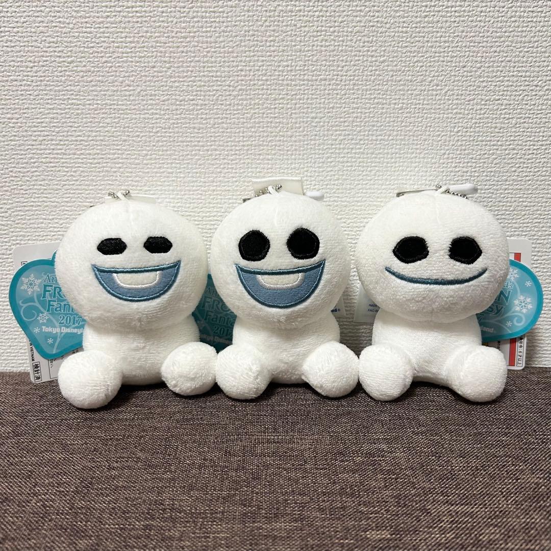 スノーギース ぬいぐるみバッジ キーチェーン ファンタジースプリングス アナ雪