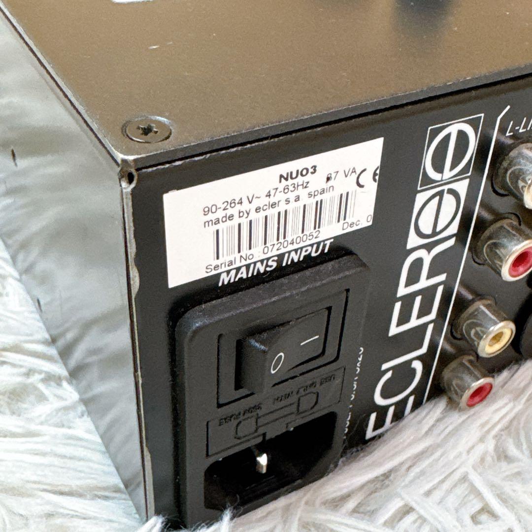 ECLER/エクラー nuo3 アナログ DJミキサー 高音質 3ch