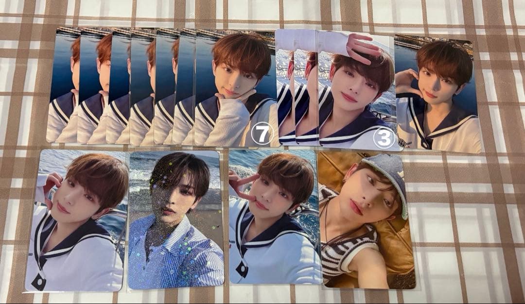 &TEAM andteam ハルア トレカ チェキ 110枚まとめ売り