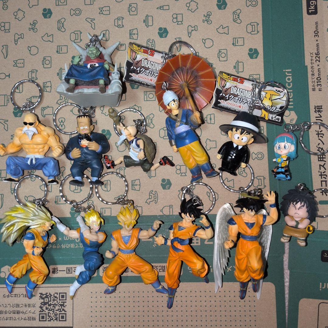 fbrx8490❢　ハッチャン等　ドラゴンボールキーホルダー23体セット