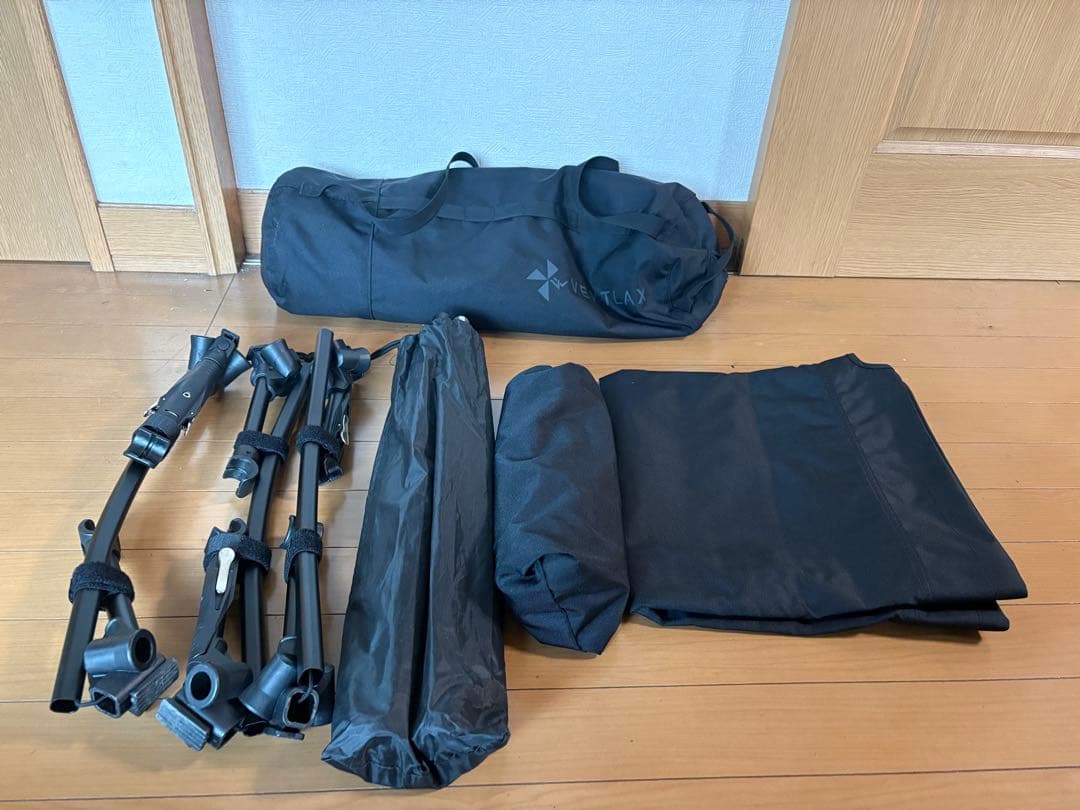 VENTLAX 2WAY アジャスタブル コット ブラック