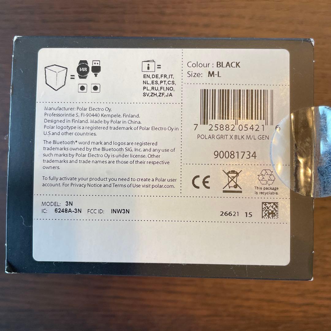 POLAR GRIT X ポラール　 スポーツウォッチ　ブラック　美品
