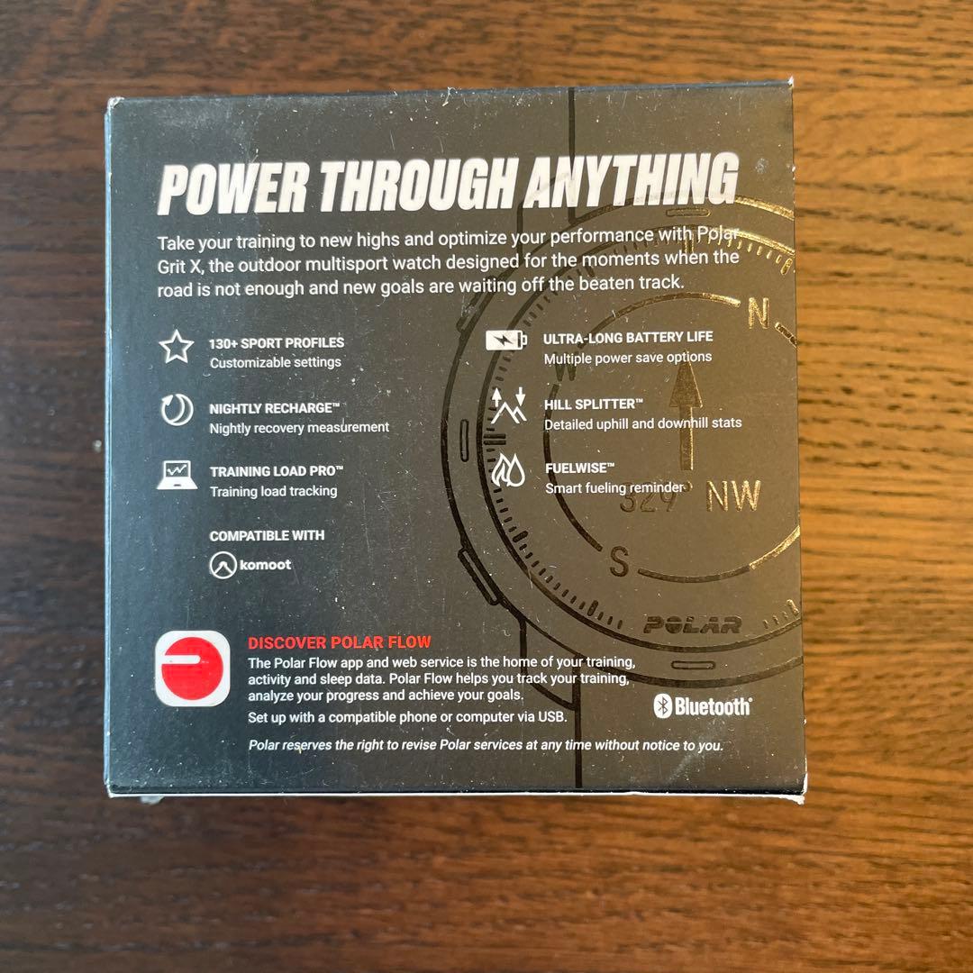 POLAR GRIT X ポラール　 スポーツウォッチ　ブラック　美品