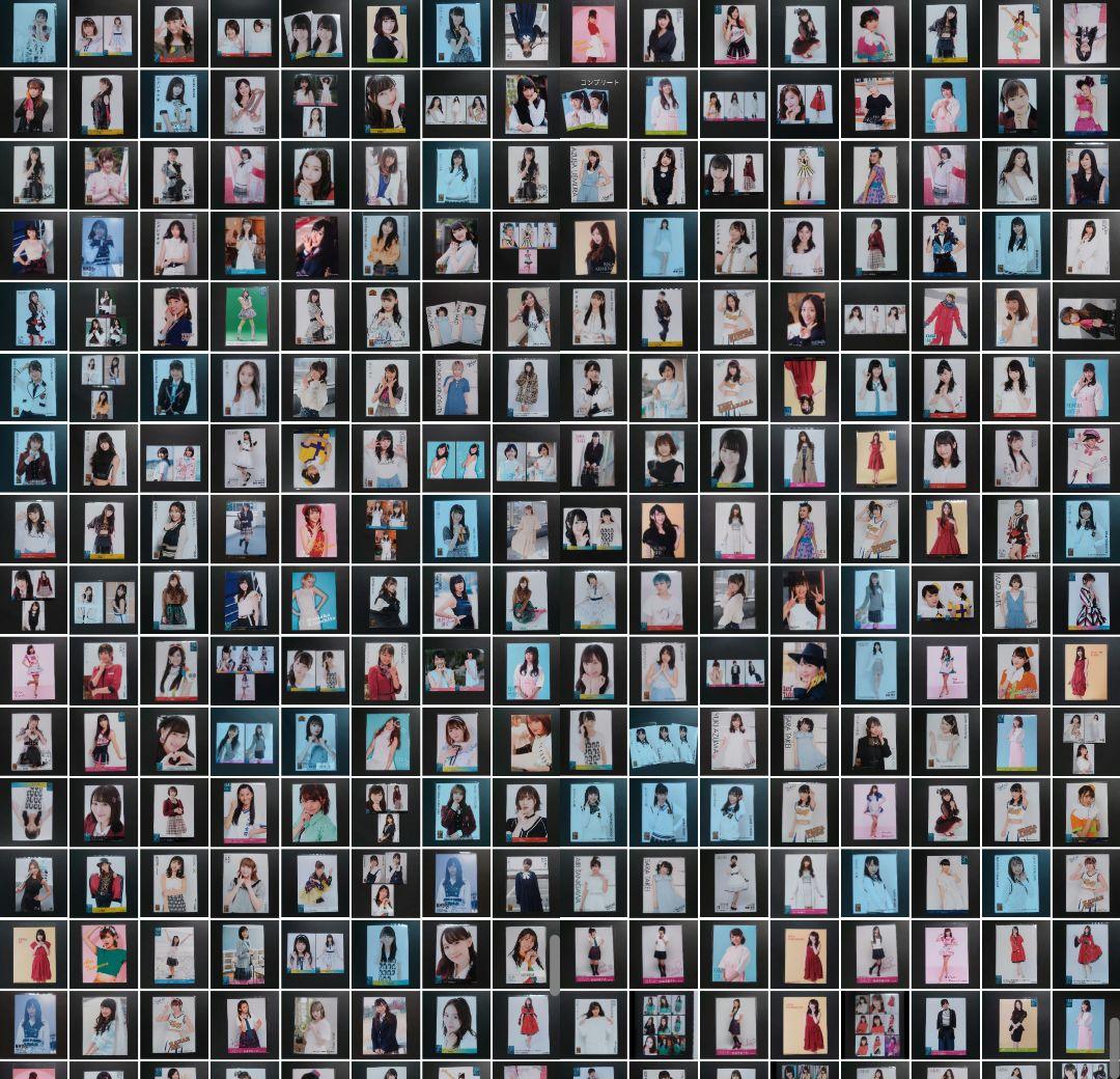 NMB48 生写真 シングル セット