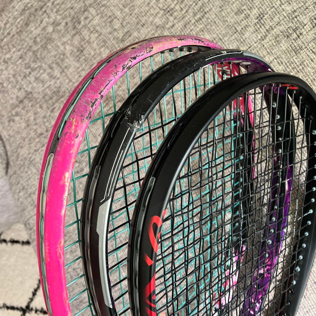 【3本セット・GEOBREAK（ジオブレイク） 】ソフトテニスラケット