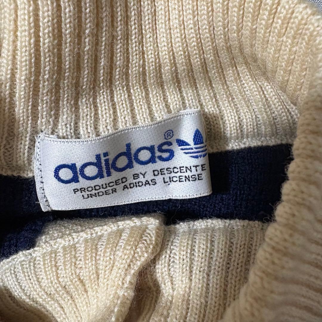 【希少】 70s adidas デサント製 ニット