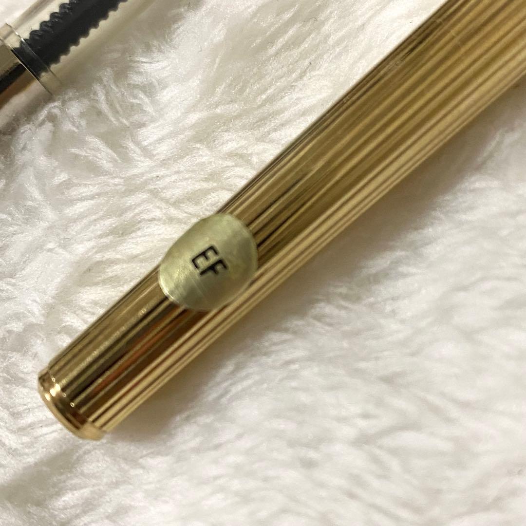 極美品　モンブランMONTBLANC ノブレス　ゴールド　万年筆　585 EF