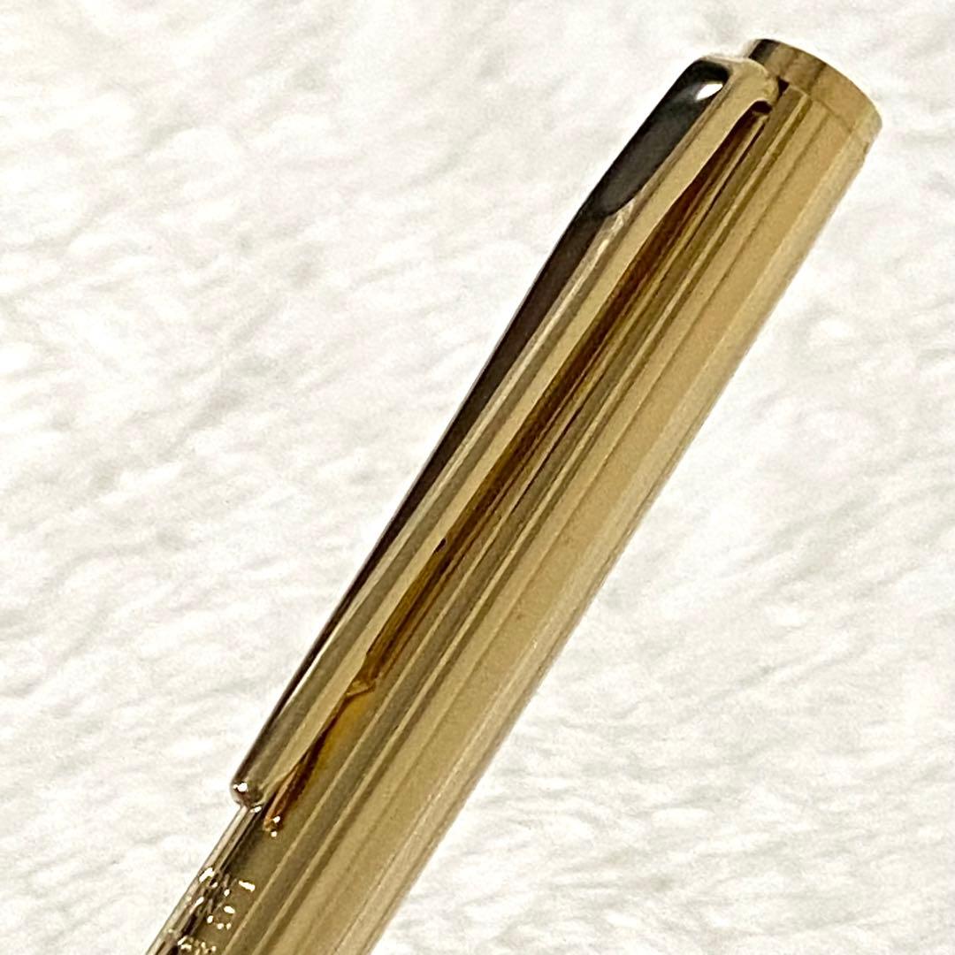 極美品　モンブランMONTBLANC ノブレス　ゴールド　万年筆　585 EF