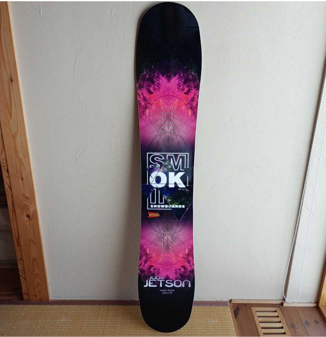 SMOKIN スノーボード 148 未使用　バック・トゥ・ザ・フューチャー風