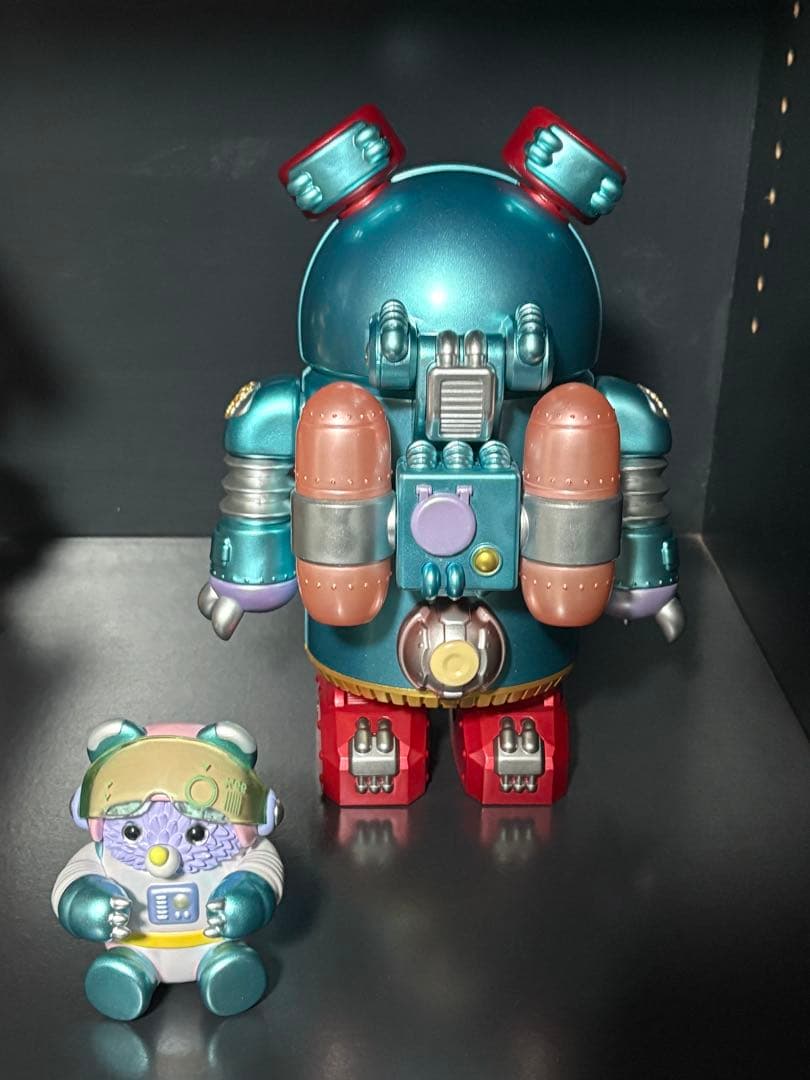 POP MART×INSTINCTOY×KWONG ロボット　ムッキー