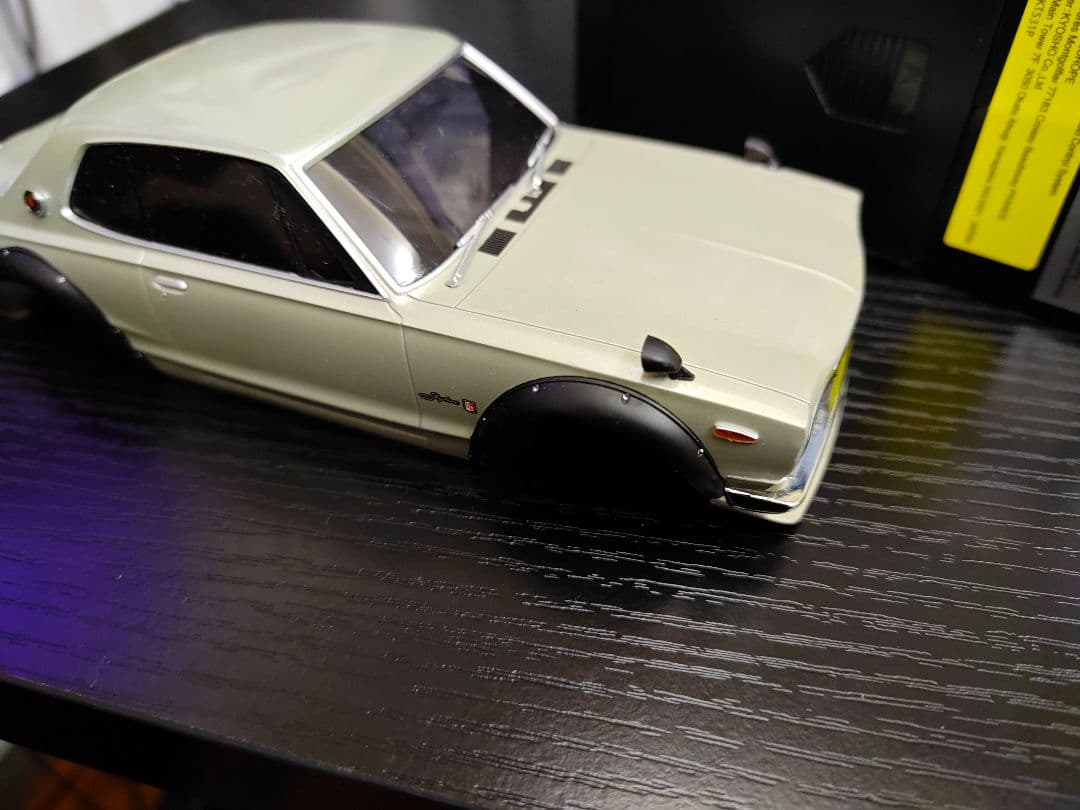 【1554z4】　京商 ミニッツ mr-04 ハコスカ ジャイロ付