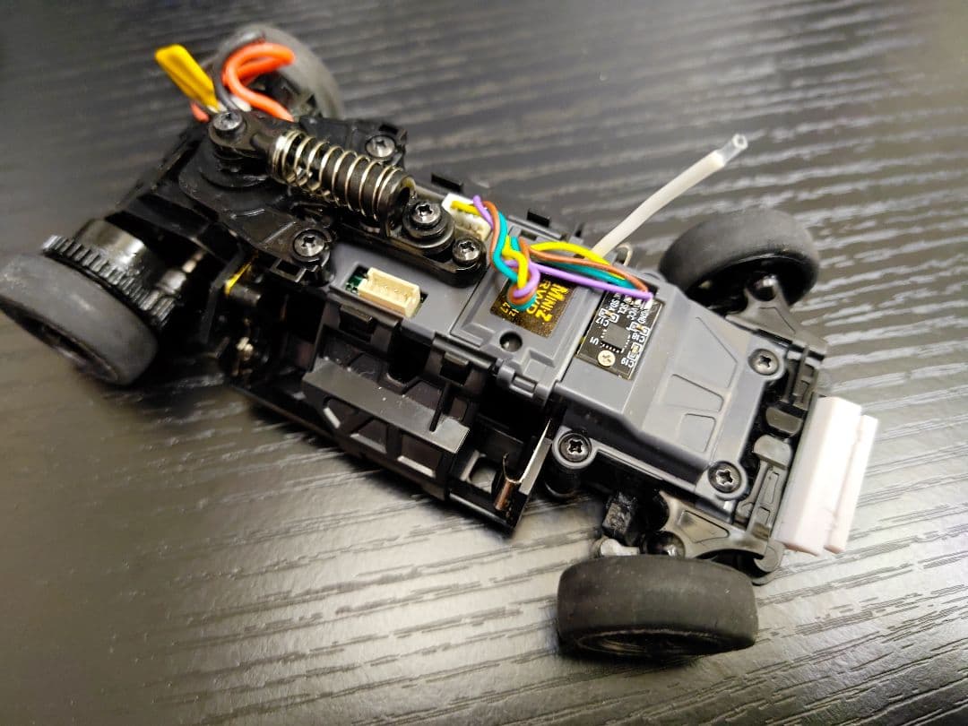 【1554z4】　京商 ミニッツ mr-04 ハコスカ ジャイロ付