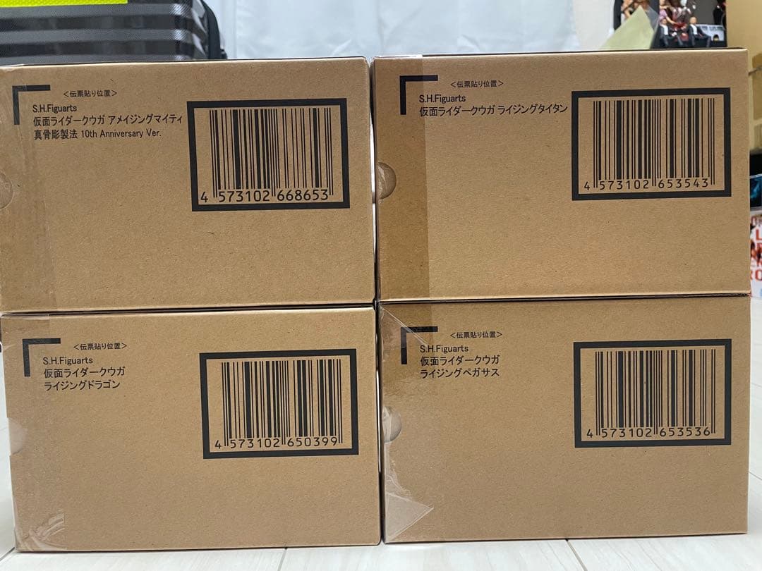 仮面ライダークウガ　真骨彫　セット