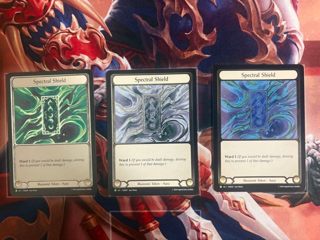 【Cold Foil】Spectral Shield プロモ 3種セット