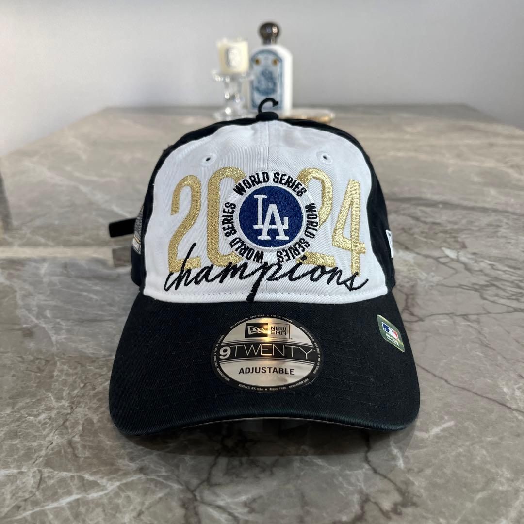 【カスタム新品未使用】ニューエラ ドジャース champion cap デコピン