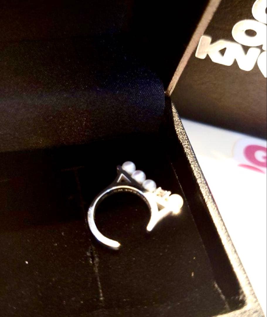 岩田剛典 GOD ONLY KNOWS パール付きイヤーカフ シルバー