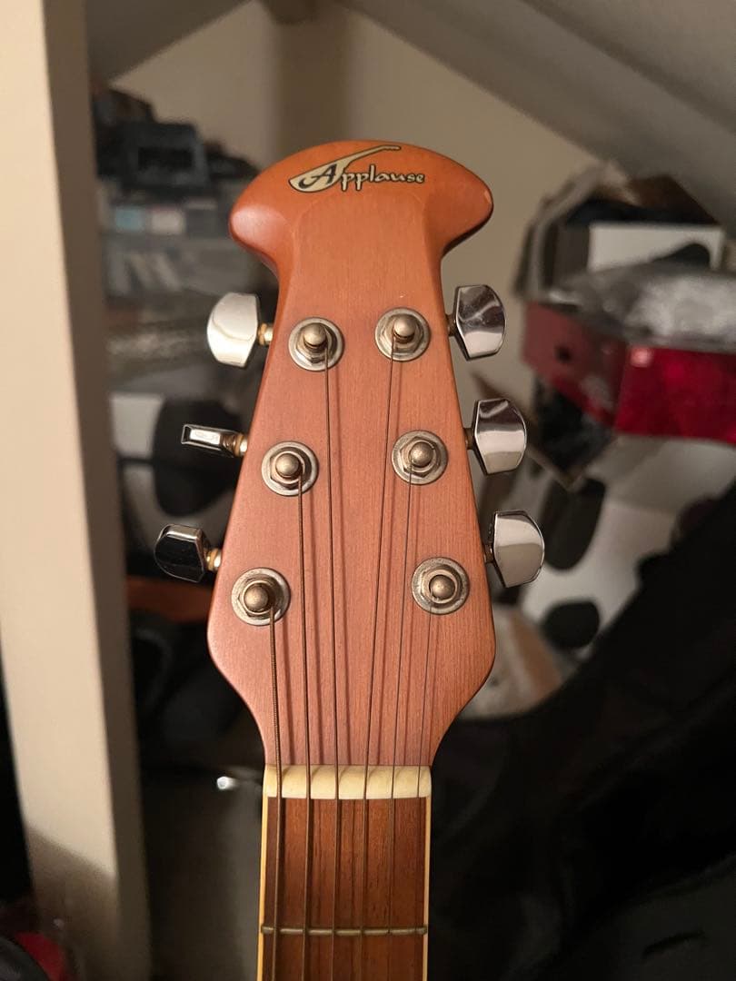 Applause グリーン アコースティックギター