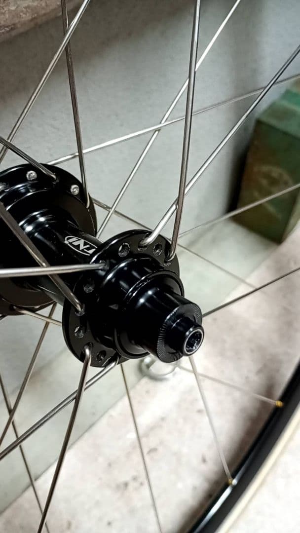 ロードバイク　チューブラーホイール前後セット