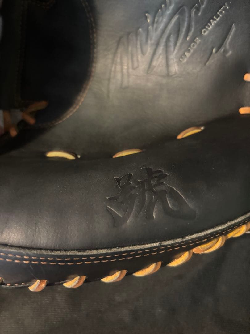 ミズノプロ　軟式用キャッチャーミット　號-SAKEBI- 中古品